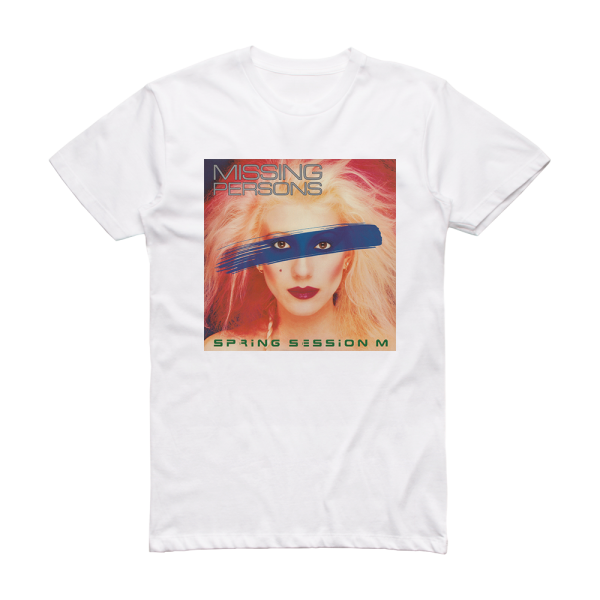Missing Persons Spring Session M Album Cover T-Shirt White