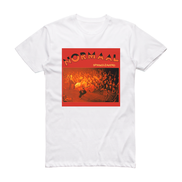 Normaal Springlavend Album Cover T-Shirt White