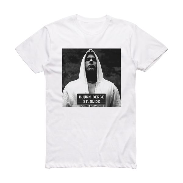 Bjørn Berge St Slide Album Cover T-Shirt White