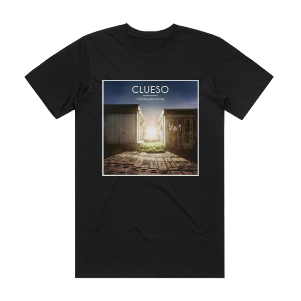 Clueso Stadtrandlichter Album Cover T-Shirt Black