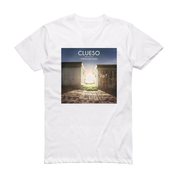 Clueso Stadtrandlichter Album Cover T-Shirt White