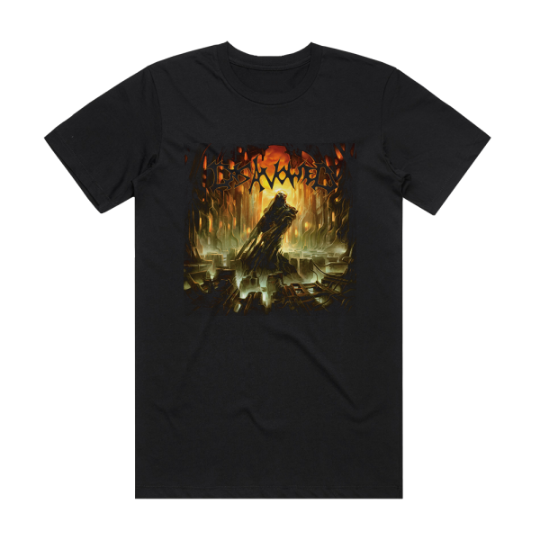 Disavowed Stagnated Existence Album Cover T-Shirt Black