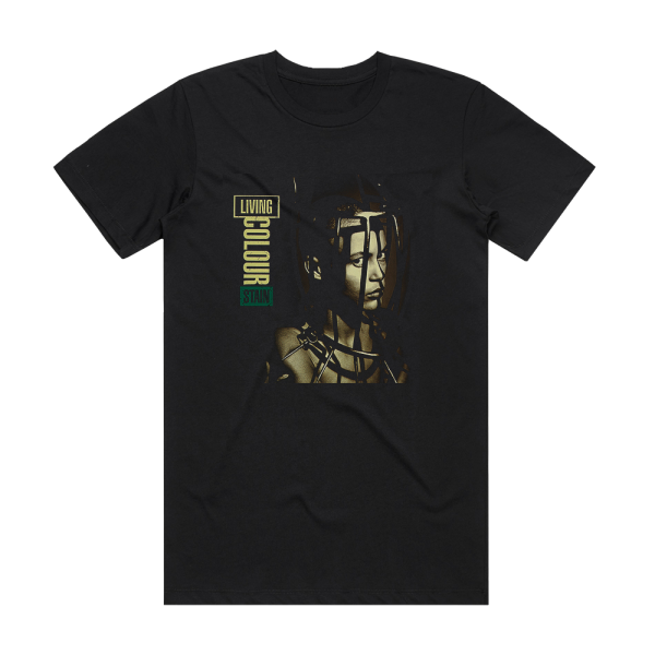 Living Colour Stain 1 Album Cover T-Shirt Black