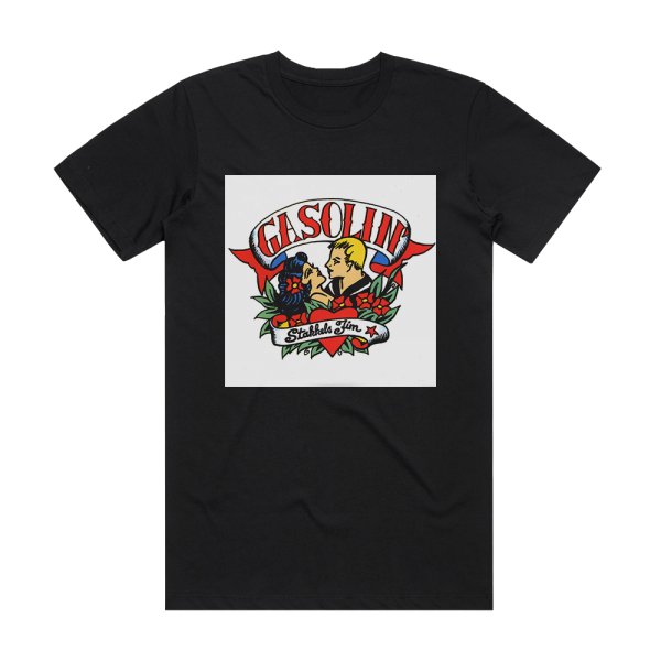 Gasolin Stakkels Jim Album Cover T-Shirt Black