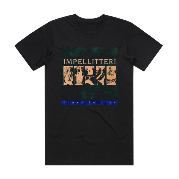 Impellitteri Stand In Line Album Cover T-Shirt Black