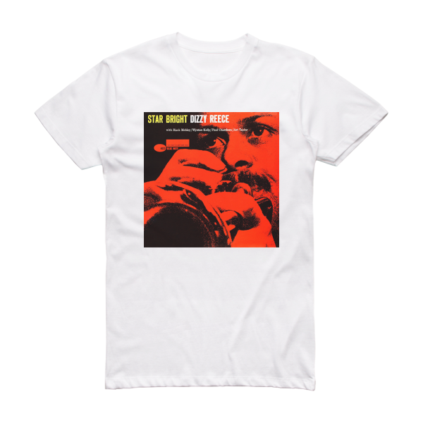 Dizzy Reece Star Bright Album Cover T-Shirt White – ALBUM COVER T-SHIRTS