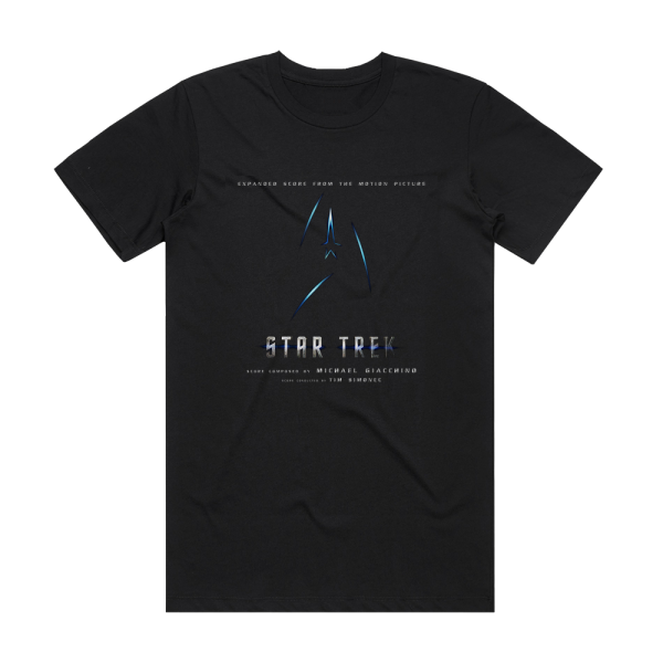 Michael Giacchino Star Trek 1 Album Cover T-Shirt Black