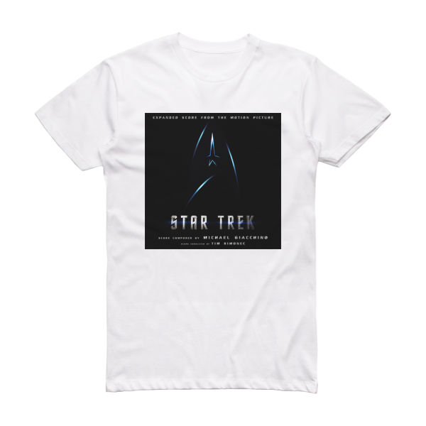 Michael Giacchino Star Trek 1 Album Cover T-Shirt White