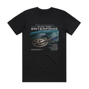 Dennis McCarthy Star Trek Enterprise Album Cover T-Shirt Black