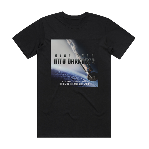 Michael Giacchino Star Trek Into Darkness 1 Album Cover T-Shirt Black