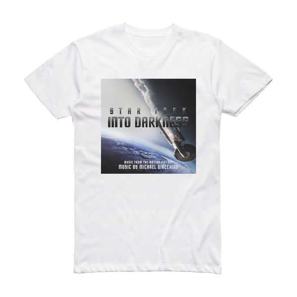 Michael Giacchino Star Trek Into Darkness 1 Album Cover T-Shirt White