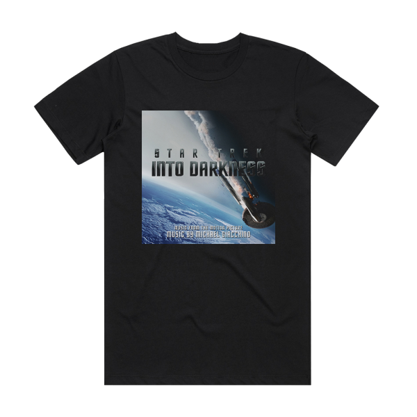 Michael Giacchino Star Trek Into Darkness 2 Album Cover T-Shirt Black