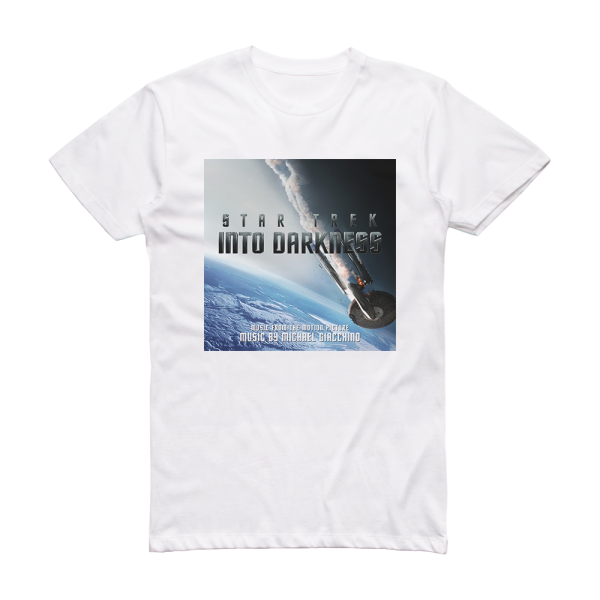 Michael Giacchino Star Trek Into Darkness 2 Album Cover T-Shirt White