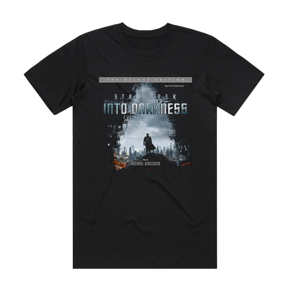 Michael Giacchino Star Trek Into Darkness 3 Album Cover T-Shirt Black