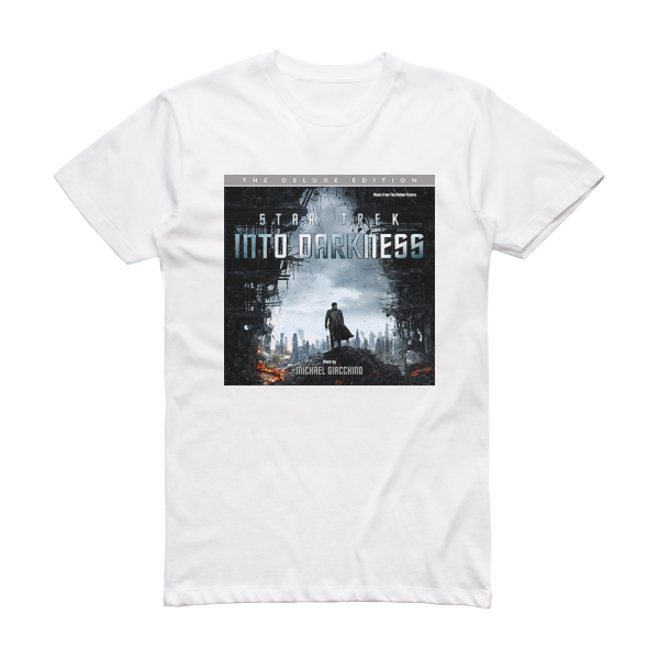 Michael Giacchino Star Trek Into Darkness 3 Album Cover T-Shirt White