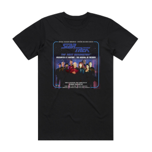 Dennis McCarthy Star Trek The Next Generation Encounter At Farpoint The Ars Album Cover T-Shirt Black
