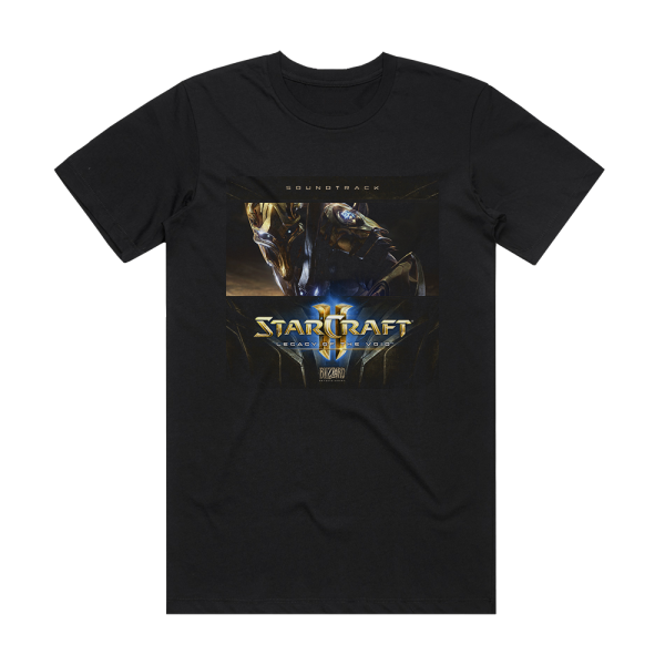 Neal Acree Starcraft Ii Legacy Of The Void Album Cover T-Shirt Black