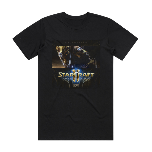 Jason Hayes Starcraft Ii Legacy Of The Void Soundtrack Album Cover T-Shirt Black