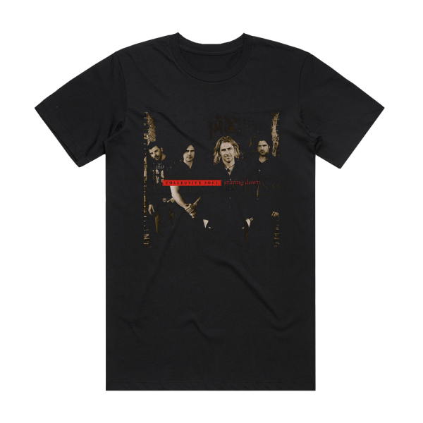 Collective Soul Staring Down Album Cover T-Shirt Black