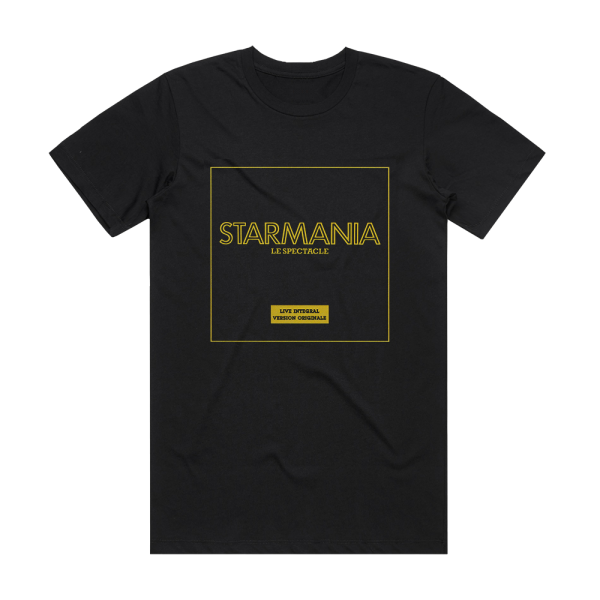 Michel Berger Starmania Album Cover T-Shirt Black