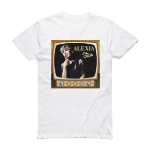 Alexia Stars Album Cover T-Shirt White