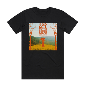 Black Moth Super Rainbow Start A People Album Cover T-Shirt Black