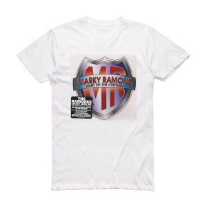 Marky Ramone Start Of The Century Album Cover T-Shirt White