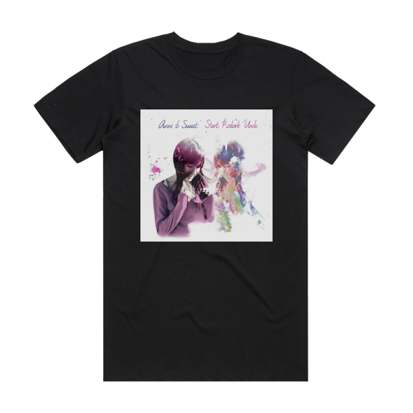 Anni B Sweet Start Restart Undo Album Cover T-Shirt Black