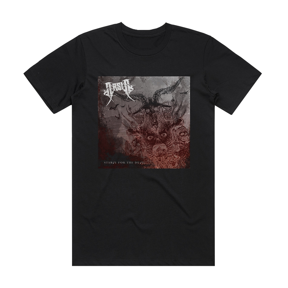 Arsis Starve For The Devil Album Cover T-Shirt Black – ALBUM COVER T-SHIRTS