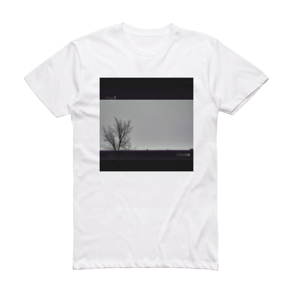 Loscil Stases Album Cover T-Shirt White