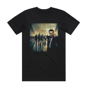 James LaBrie Static Impulse Album Cover T-Shirt Black