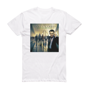 James LaBrie Static Impulse Album Cover T-Shirt White