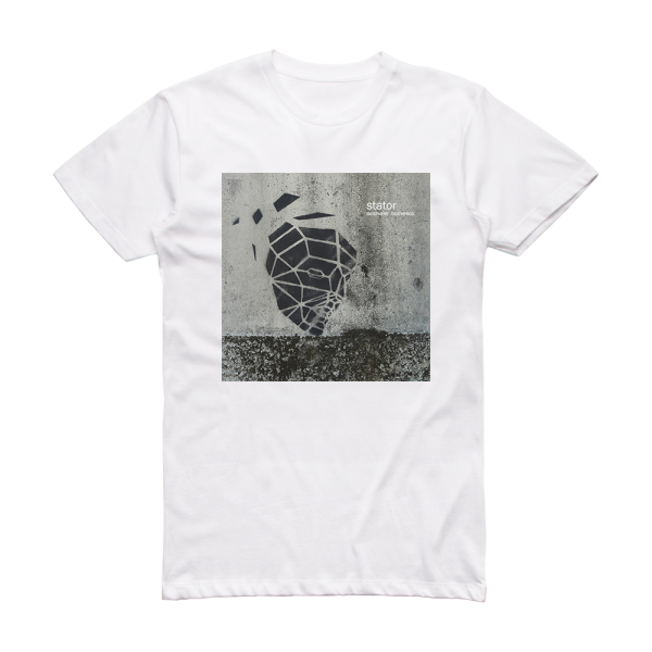 Biosphere Stator Album Cover T-Shirt White