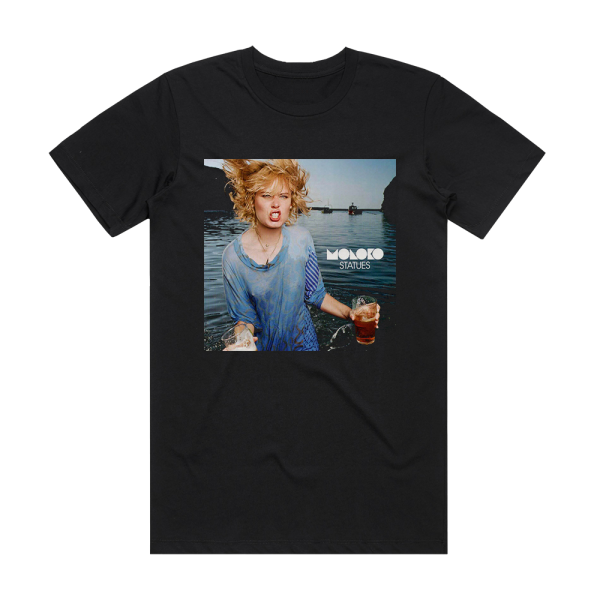 Moloko Statues Album Cover T-Shirt Black