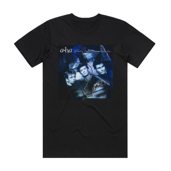 a‐ha Stay On These Roads Album Cover T-Shirt Black