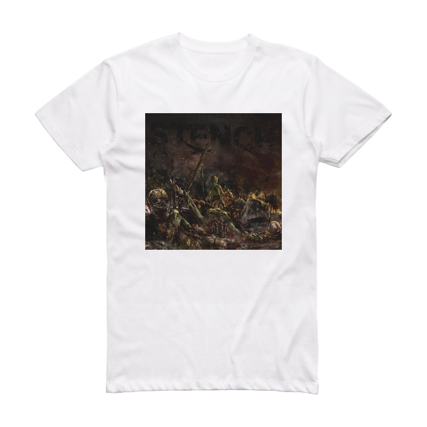 Nekrogoblikon Stench Album Cover T-Shirt White