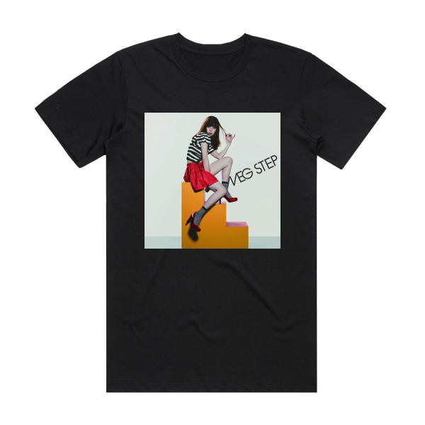 MEG Step Album Cover T-Shirt Black