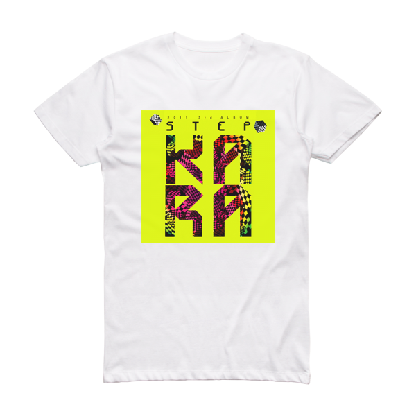 Kara Step Album Cover T-Shirt White