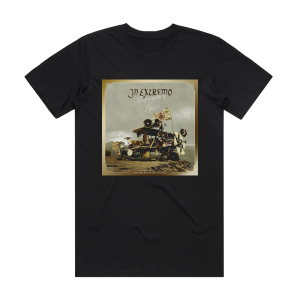 In Extremo Sterneneisen Live Album Cover T-Shirt Black
