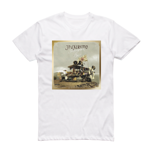 In Extremo Sterneneisen Live Album Cover T-Shirt White