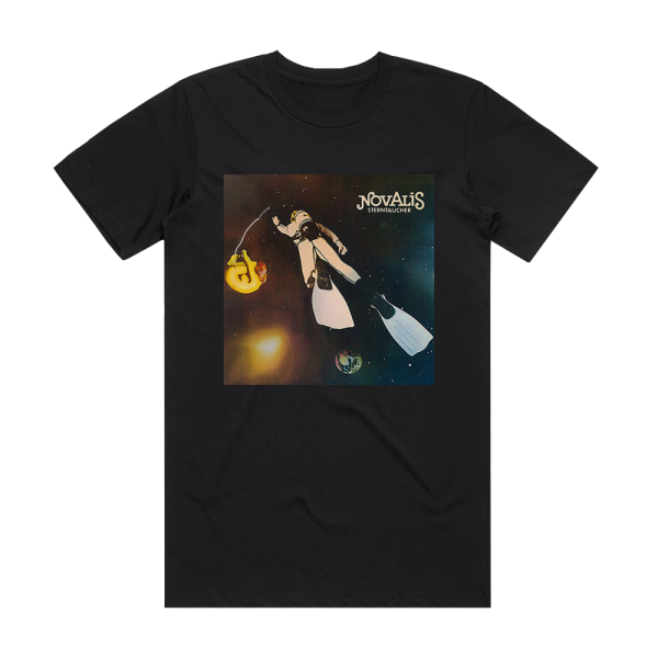 Novalis Sterntaucher Album Cover T-Shirt Black