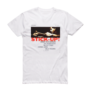 Bobby Hutcherson Stick Up Album Cover T-Shirt White