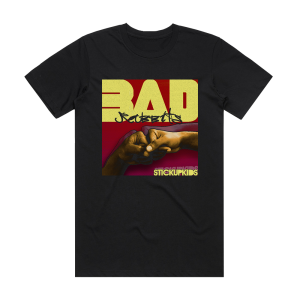 Bad Rabbits Stick Up Kids Album Cover T-Shirt Black