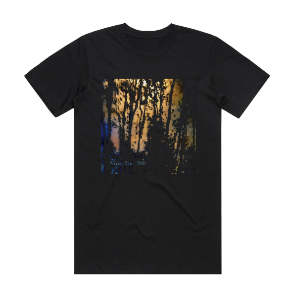 Mazzy Star Still Album Cover T-Shirt Black