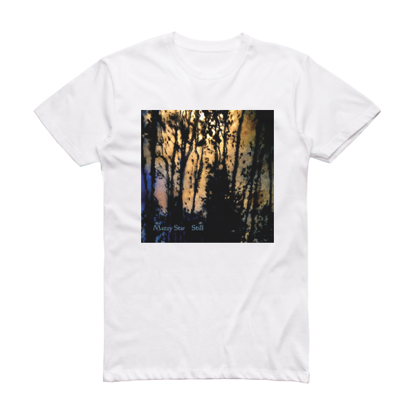 Mazzy Star Still Album Cover T-Shirt White