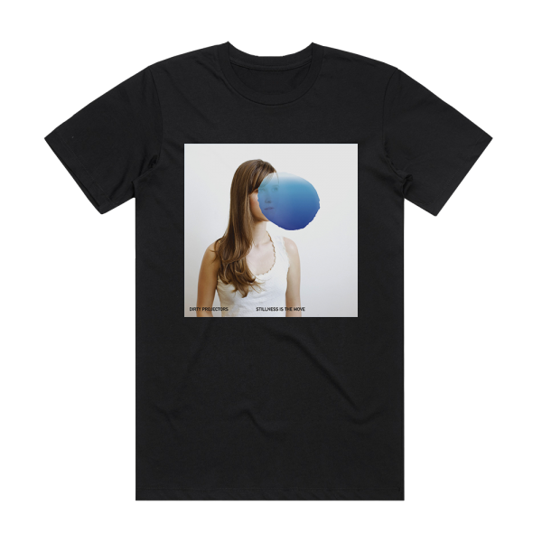 Dirty Projectors Stillness Is The Move Album Cover T-Shirt Black