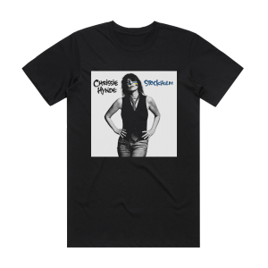 Chrissie Hynde Stockholm Album Cover T-Shirt Black