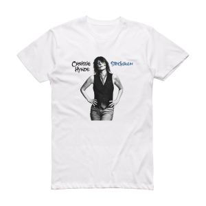 Chrissie Hynde Stockholm Album Cover T-Shirt White