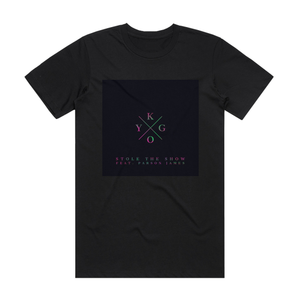 Kygo Stole The Show Album Cover T-Shirt Black
