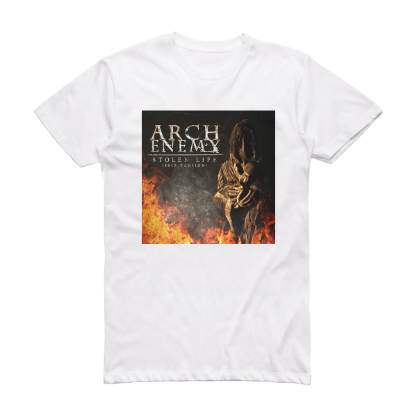 Arch Enemy Stolen Life 2 Album Cover T-Shirt White